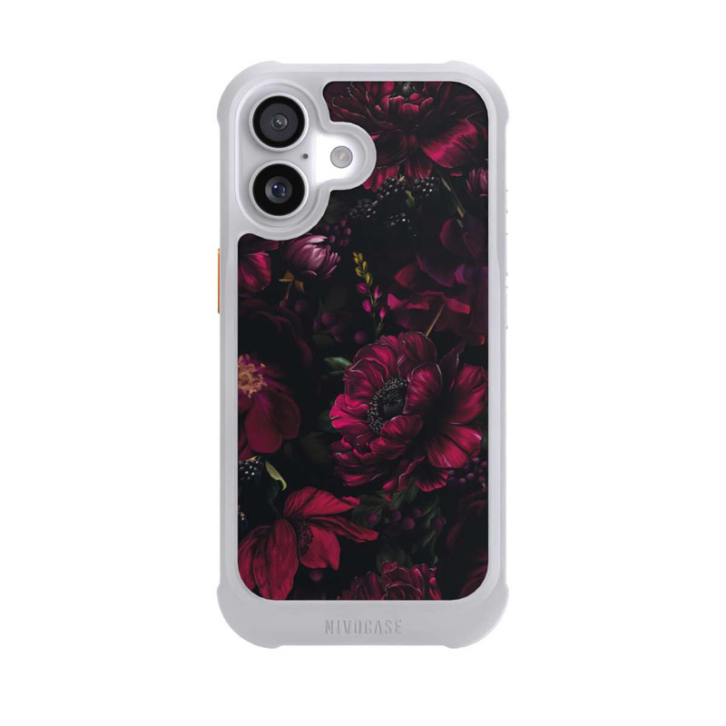 iPhone 17 NIVOmax Dark Red Flower Love