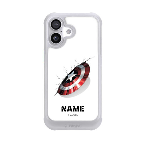 Apple iPhone 17 NIVOmax Captain America Shield Personalisierbar