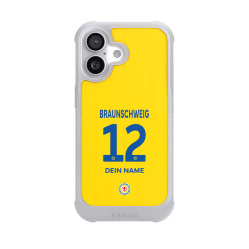  NIVOmax Eintracht Braunschweig Trikot Personalisierbar 25-26