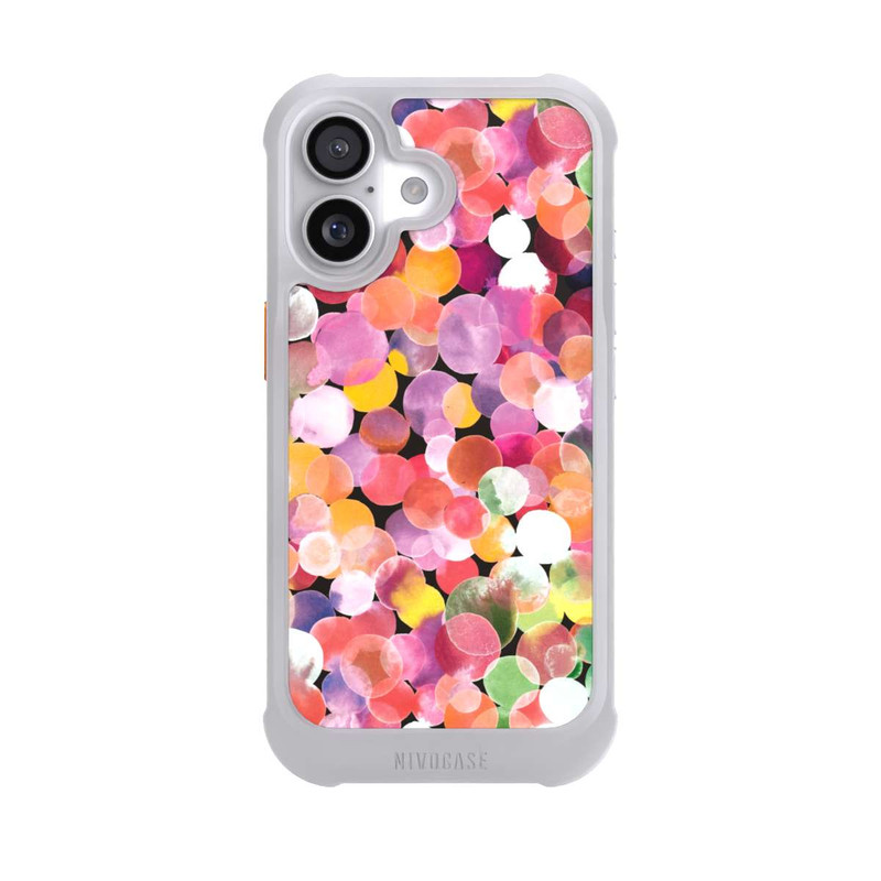 iPhone 17 NIVOmax Colorful Watercolor Dots