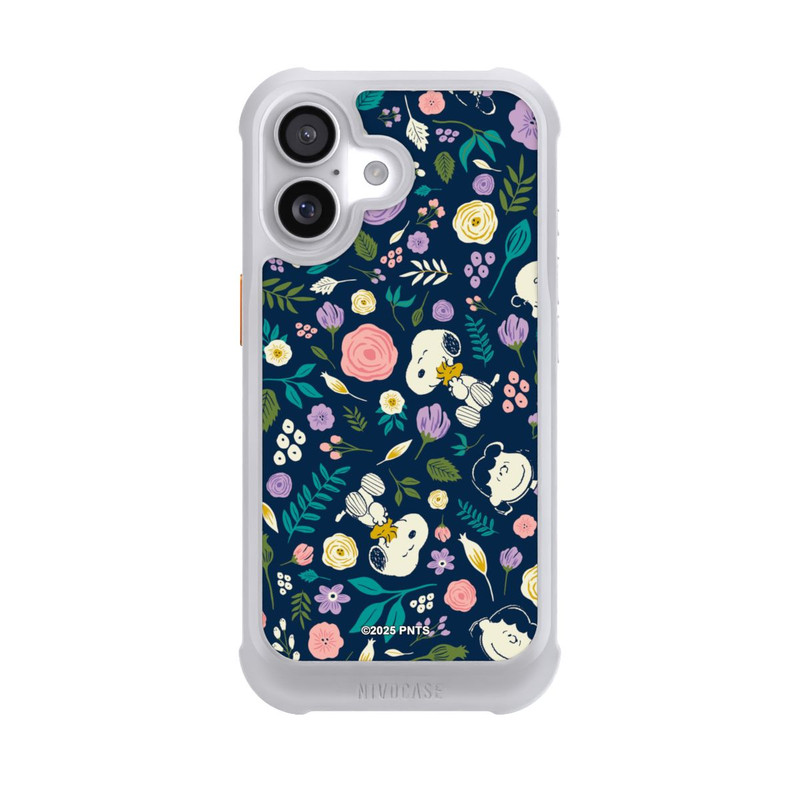 iPhone 17 NIVOmax Peanuts Dark Flower Pattern