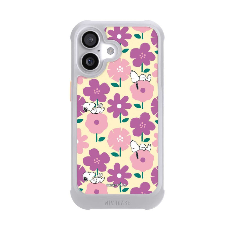iPhone 17 NIVOmax Peanuts Flower Pattern Yellow
