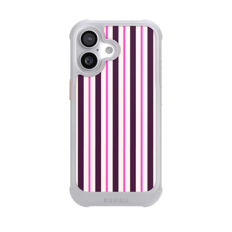 iPhone 17 NIVOmax Streifen Rot Bordeaux