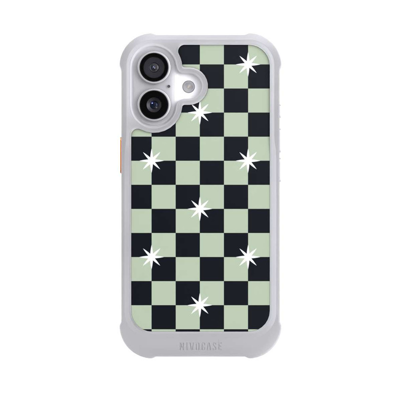 iPhone 17 NIVOmax Schachbrett Sterne