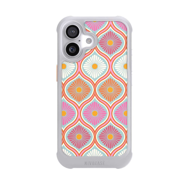 iPhone 17 NIVOmax Groovy 70s Retro Mod Flower Power