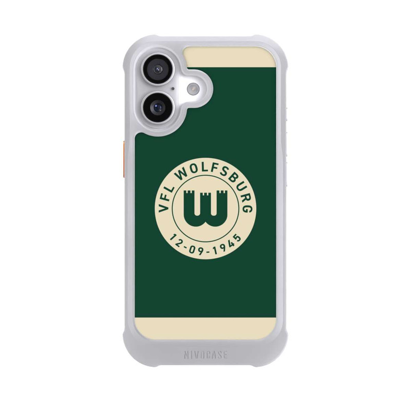 iPhone 17 NIVOmax VfL Wolfsburg 80 Jahre Streifen