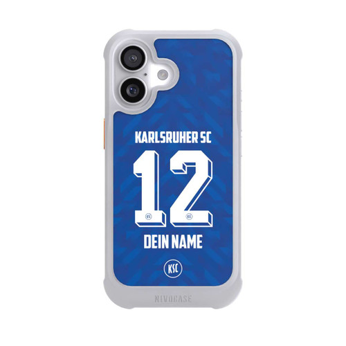  NIVOmax KSC Trikot Personalisierbar 25-26