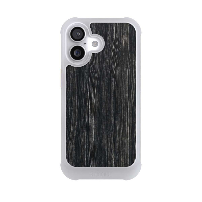 iPhone 17 NIVOmax Dark Wood Texture