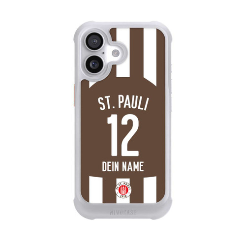  NIVOmax FC St. Pauli Trikot Personalisierbar 25-26