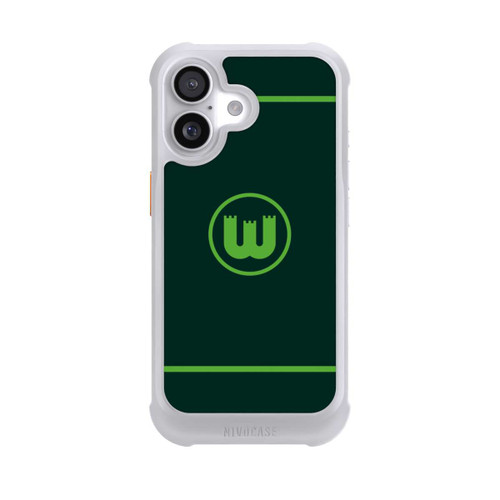  NIVOmax VfL Wolfsburg Zinnenwappen Linien Grün