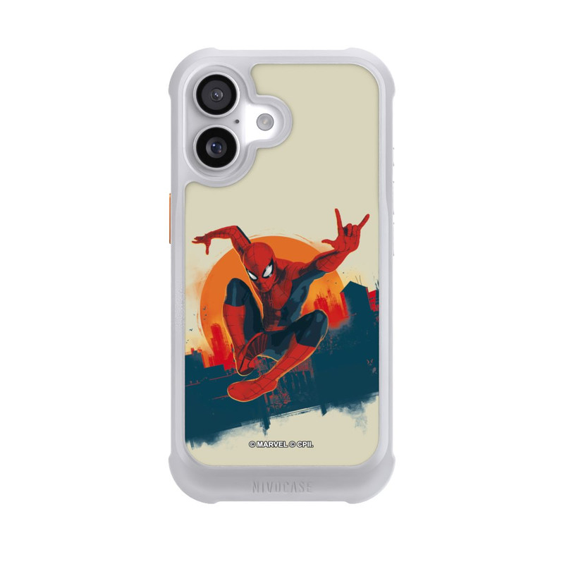 iPhone 17 NIVOmax Spider-Man Hero Force beige