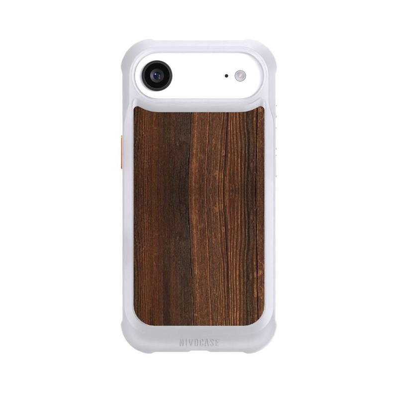 iPhone Air NIVOmax Walnut Wood Look