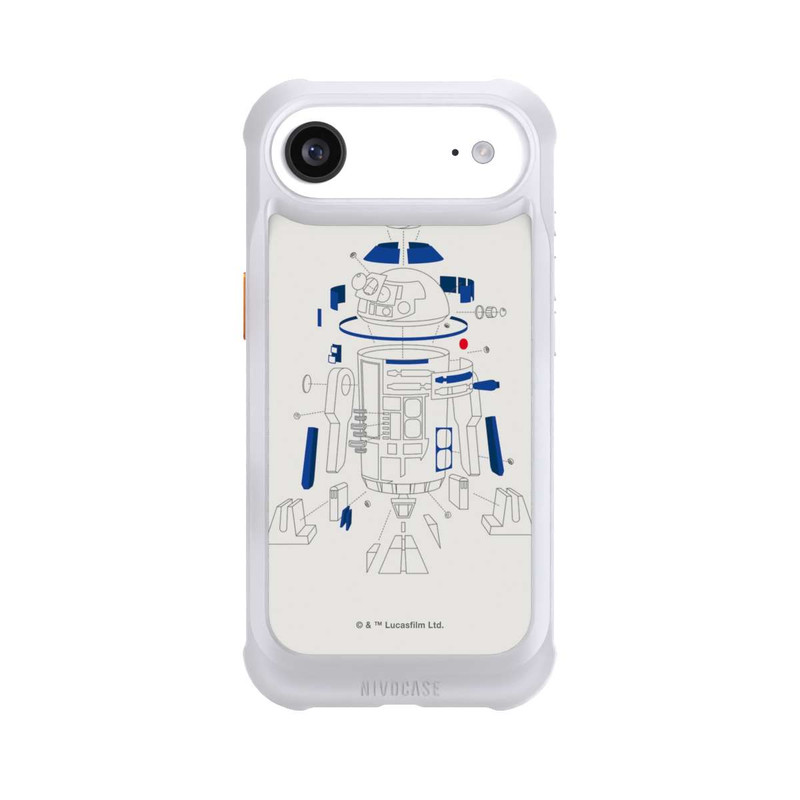 iPhone Air NIVOmax R2D2 Explosionszeichung - StarWars 8