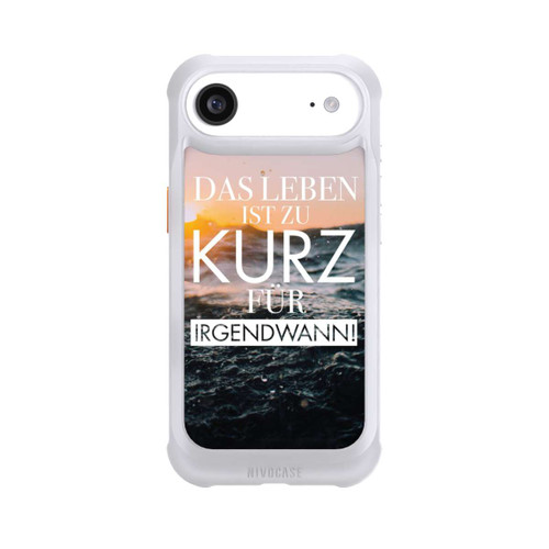 Apple iPhone Air NIVOmax Leben zu Kurz für Irgendwann