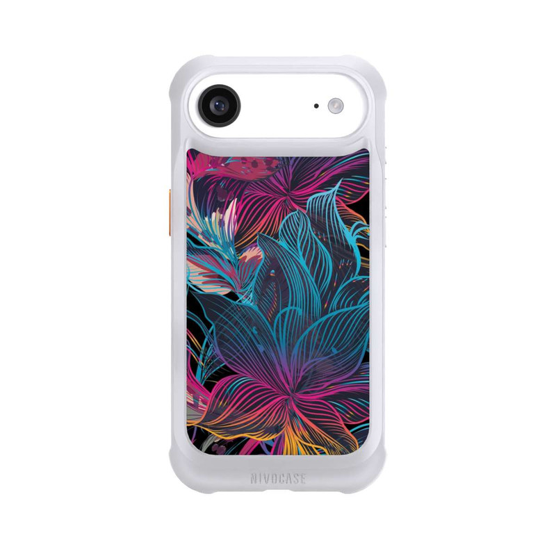 iPhone Air NIVOmax Neon Flower Power