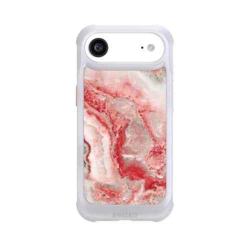 Apple iPhone Air NIVOmax Red and White Marble