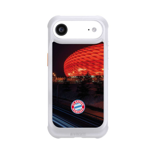 Apple iPhone Air NIVOmax Allianz Arena bei Nacht FCB