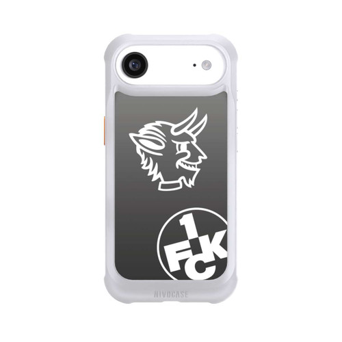 Apple iPhone Air NIVOmax Teufelskopf FCK auf Schwarz