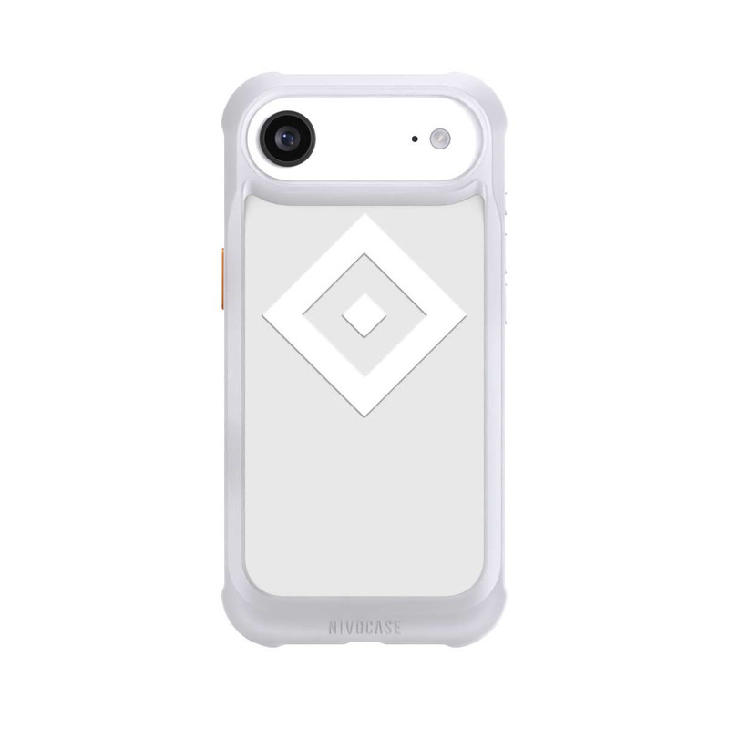 iPhone Air NIVOmax Rauten Logo auf HSV Grau