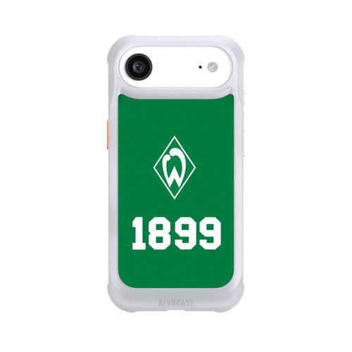 Apple iPhone Air NIVOmax 1899 Grün-Weiß Lebenslang Grün - Werder Bremen