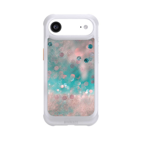 Apple iPhone Air NIVOmax Turquoise Glamour Glitter Look
