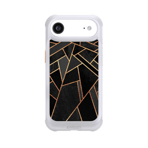 Apple iPhone Air NIVOmax Schwarze Nacht Gold Druck