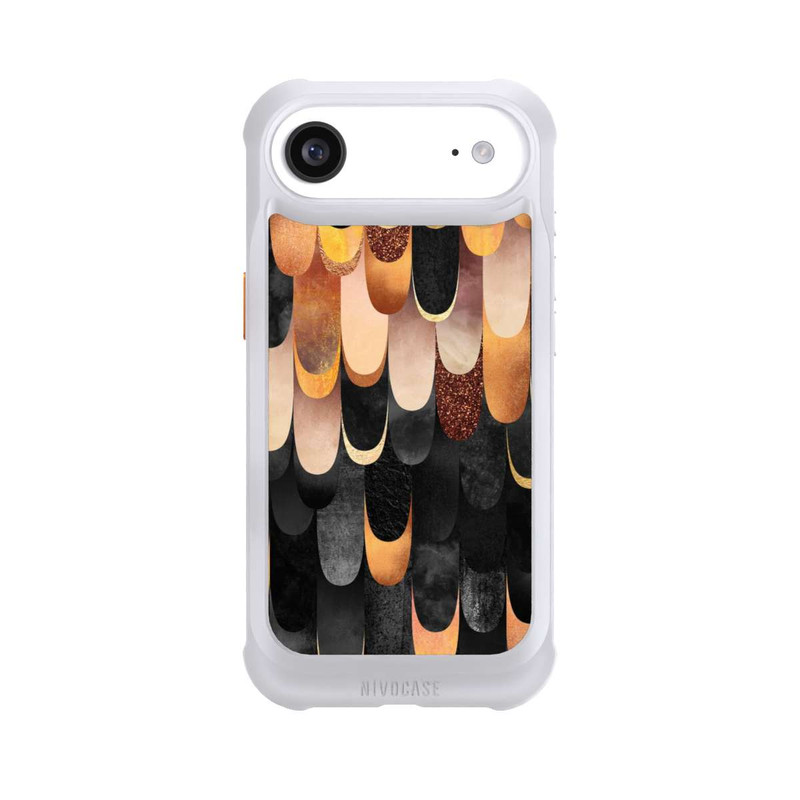 iPhone Air NIVOmax Gefiedertes Kupfer und Schwarz