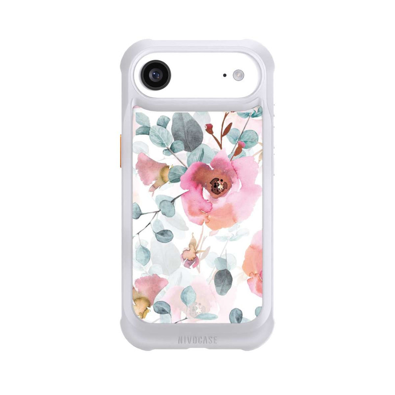 iPhone Air NIVOmax Aquarell Blumentapete