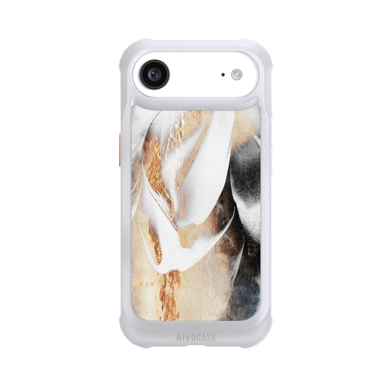iPhone Air NIVOmax Beruhige Deine Seele Golddruck