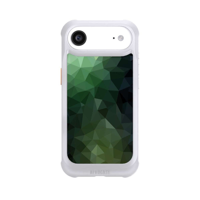iPhone Air NIVOmax Polygonal Mosaic Green