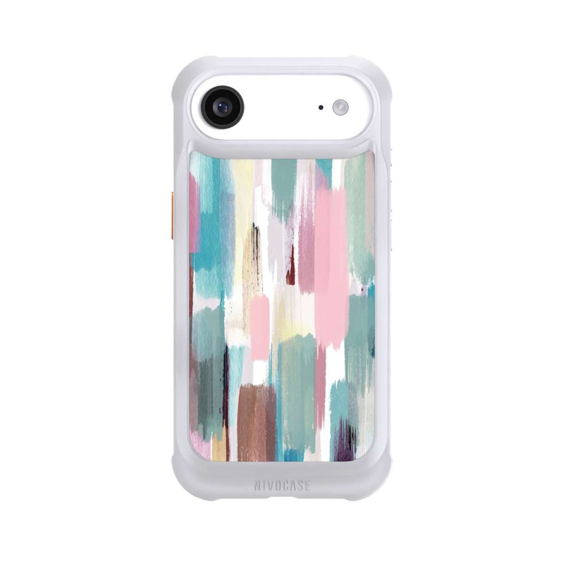 iPhone Air NIVOmax Abstract Brushstrokes Pastel Shades