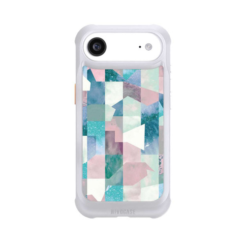 Apple iPhone Air NIVOmax Collage Textur Pastell