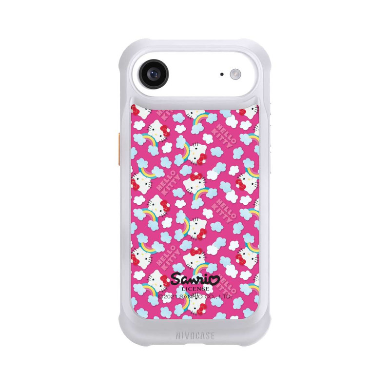 iPhone Air NIVOmax Hello Kitty Regenbogenmuster