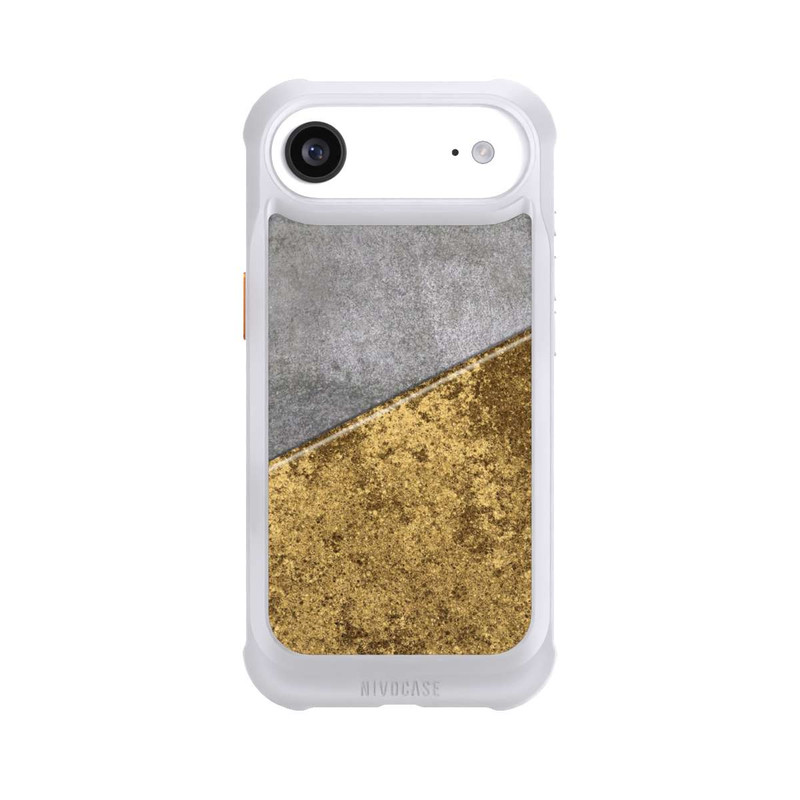 iPhone Air NIVOmax Concrete and Gold look