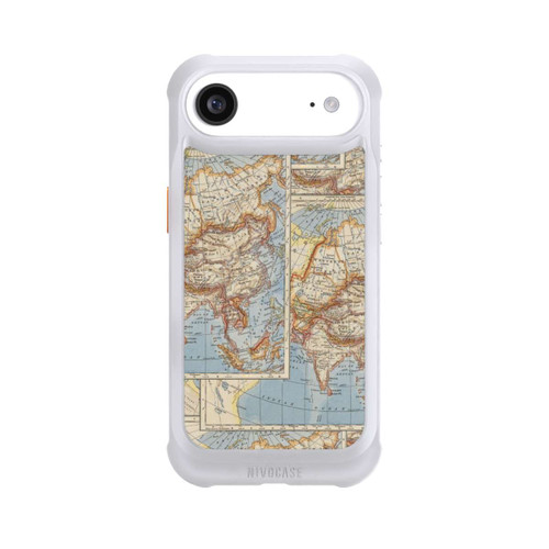 Apple iPhone Air NIVOmax World Map Vintage