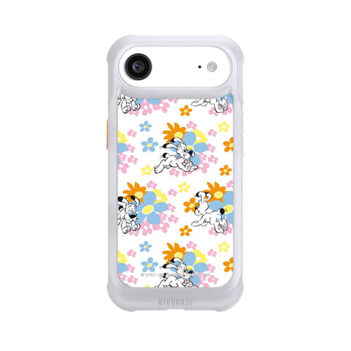Apple iPhone Air NIVOmax Idéfix sur fleurs colorées