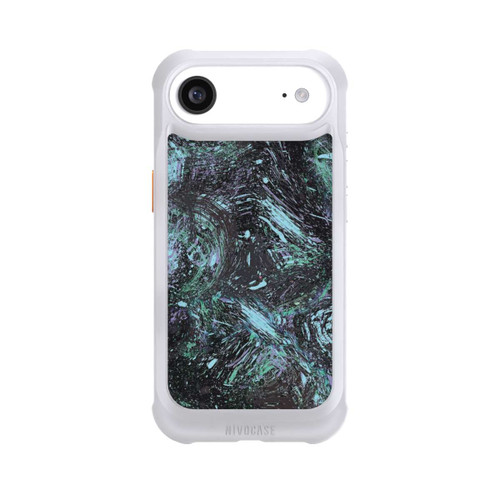 Apple iPhone Air NIVOmax Abstrakt tropfender Staub lila