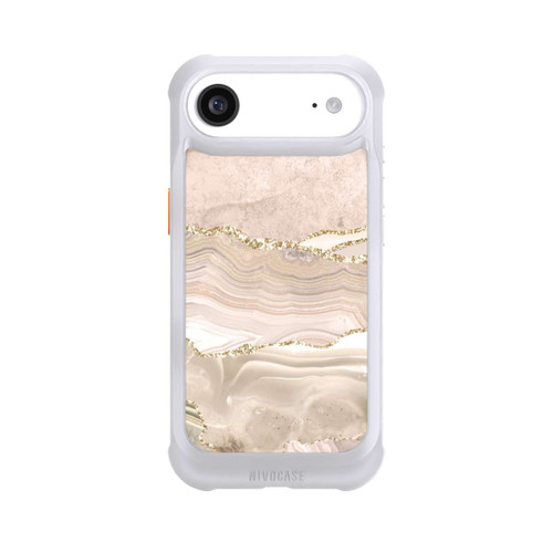 Apple iPhone Air NIVOmax Rose Marble Dream Golden Stripes
