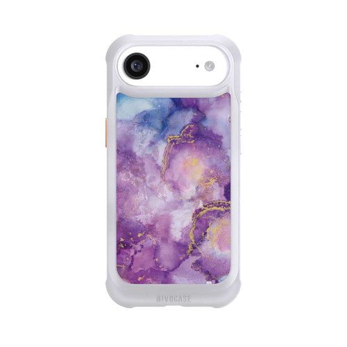Apple iPhone Air NIVOmax Purple Swirl Ink