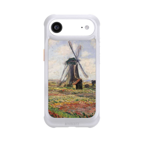 Apple iPhone Air NIVOmax Tulip Fields with the Rijnsburg Windmil by Claude Monet