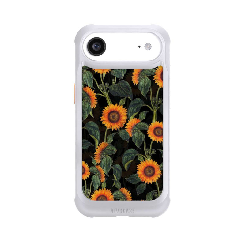 iPhone Air NIVOmax Sonnenblume schwarz