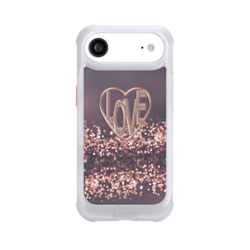 Apple iPhone Air NIVOmax Love Glitter Pink