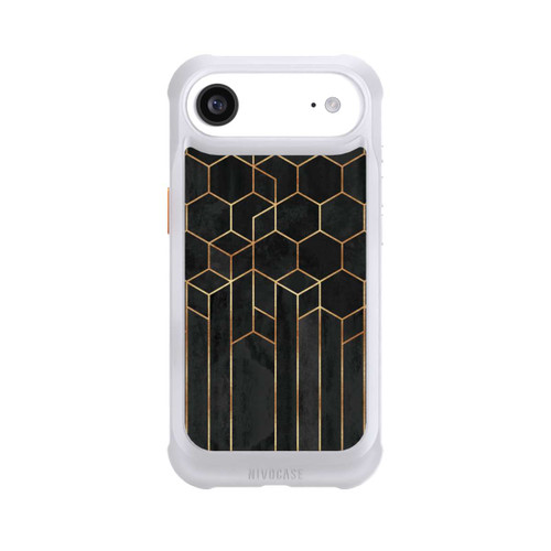 Apple iPhone Air NIVOmax Schwarze Sechsecke