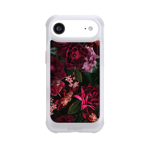 Apple iPhone Air NIVOmax Dark Red and Pink Flowers