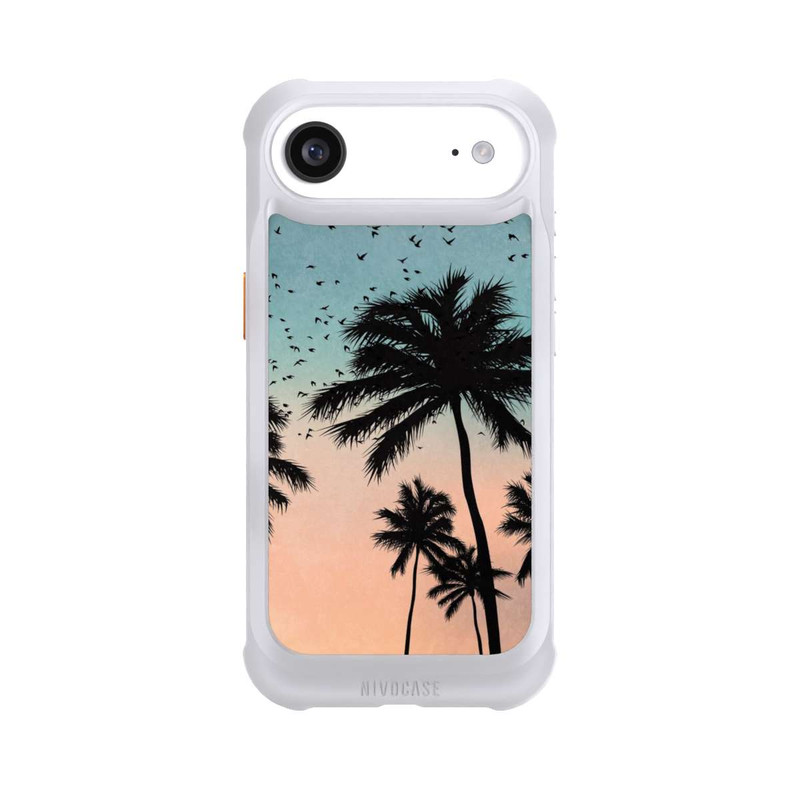 iPhone Air NIVOmax Sonnenaufgang Palmen