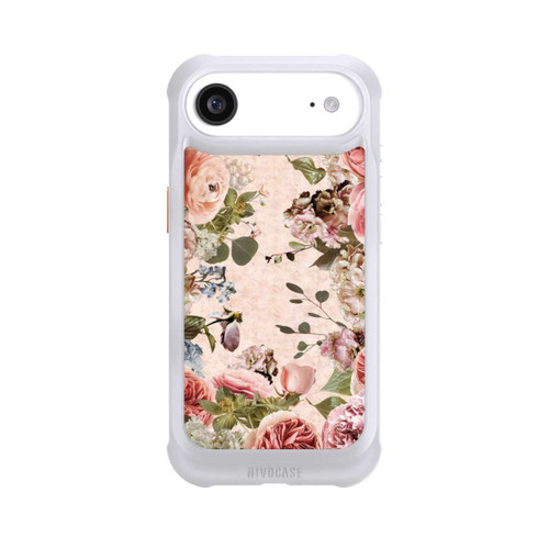 Apple iPhone Air NIVOmax Blumenrahmen Pfingstrosen Pastell