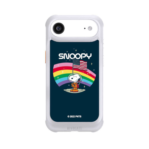 Apple iPhone Air NIVOmax Snoopy Weltraumreisender Regenbogen