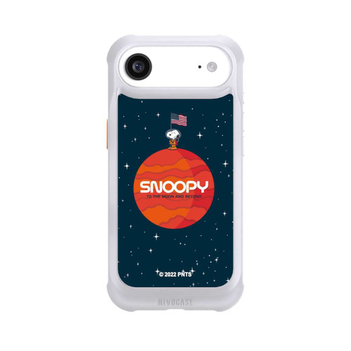 Apple iPhone Air NIVOmax Snoopy Space Traveller Orange