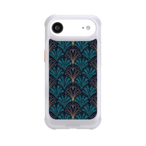 Apple iPhone Air NIVOmax Art Deco Teal Gold Seamless