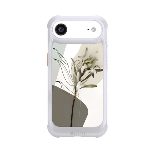 Apple iPhone Air NIVOmax Boho Line Art Olivgrün